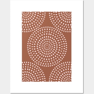 Boho Mid Century Dots 9 Posters and Art